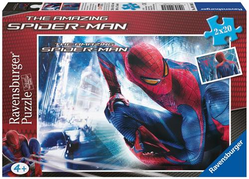 Ravensburger Puzzle The Amazing Spiderman En Mission Sauvetage 2 X 20 Pièces